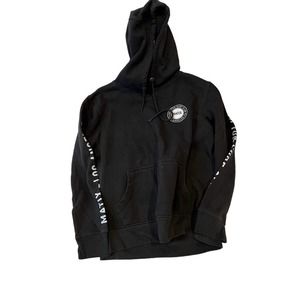 Matix Compton Surf Club Los Angeles CA Black Hoodie Mens S